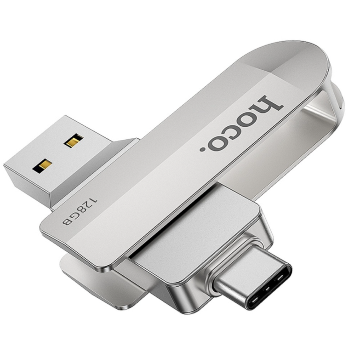 USB kľúč HOCO Wide UD10 USB + Typ C 128GB USB3.0