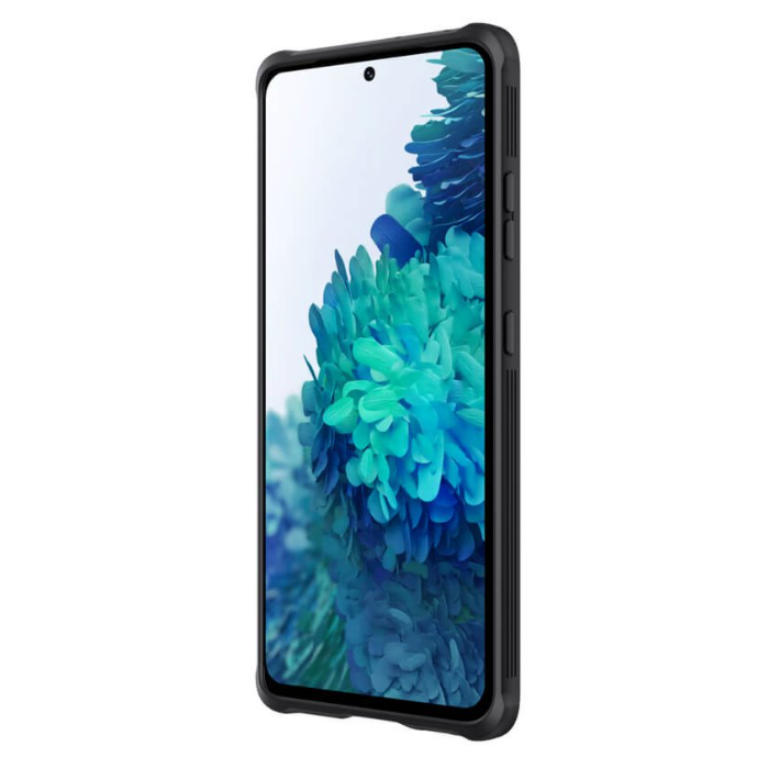 Nillkin CamShield Armor zadný kryt pre Samsung Galaxy S21 Ultra 5G čierny