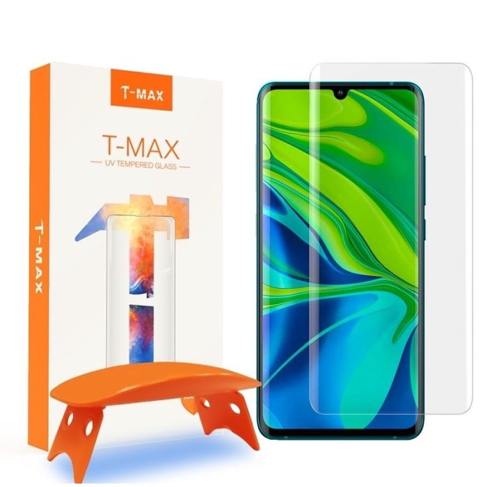Tvrdené sklo T-Max UV Glass Xiaomi Mi Note 10