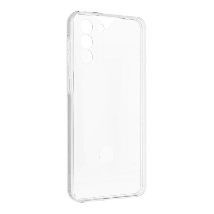 Silikónové puzdro na Samsung Galaxy S21 Plus 5G 360 Full Cover transparentné