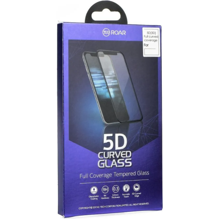 Tvrdené sklo na Samsung Galaxy S21+ G996 Roar 5D Full Glue čierne
