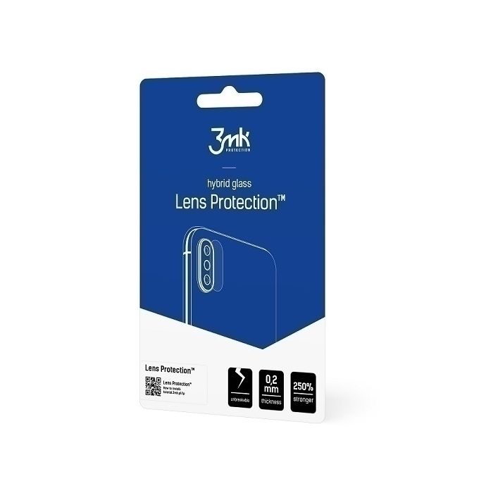 Ochranné sklo na fotoaparát Samsung Galaxy A21s A217 3MK Flexible (4ks)