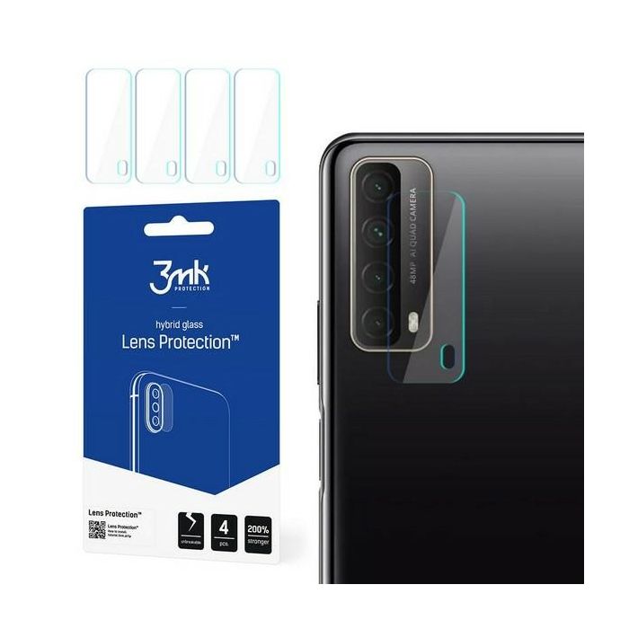 Ochranné sklo na fotoaparát Huawei P Smart 2021 3MK Flexible (4ks)