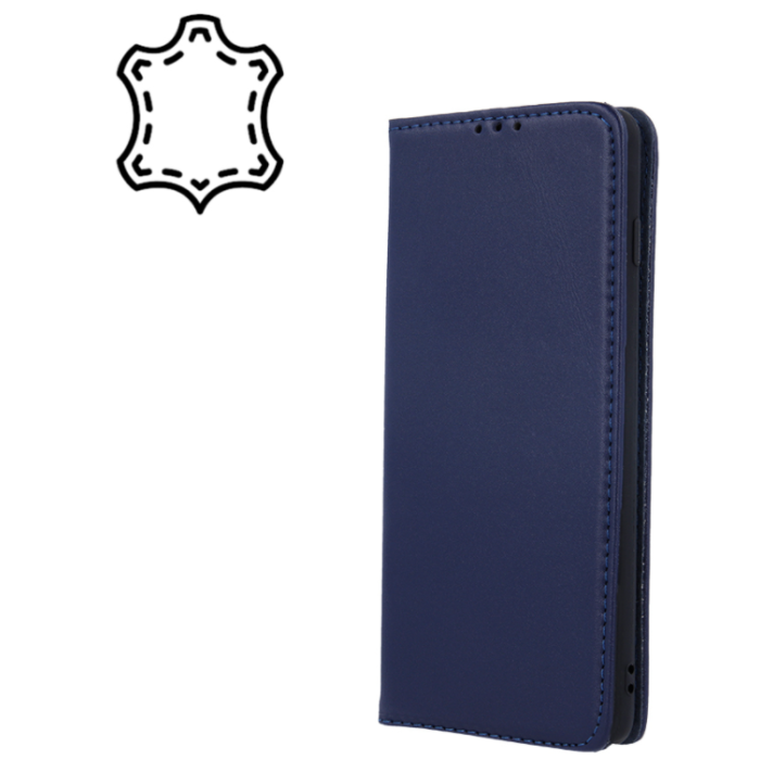 Diárové puzdro na Samsung Galaxy A52/A52 5G/A52s 5G Smart Pro tmavo-modré