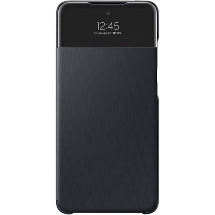 Diárové puzdro Samsung na Samsung Galaxy A52 LTE A525/A52 5G A526/A52s A528 EF-EA525PBE S-View čierne