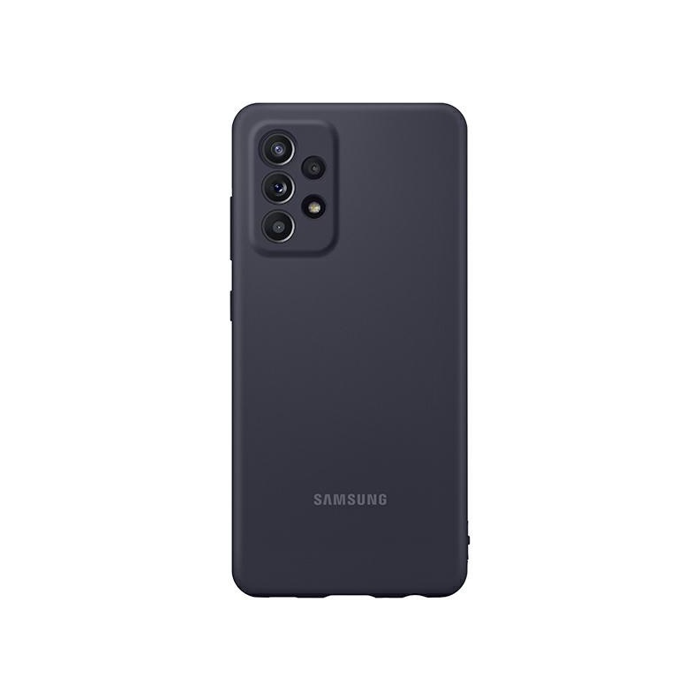 Silikónové puzdro Samsung na Samsung Galaxy A52 LTE A525/A52 5G A526/A52s A528 EF-PA525TBE Silicone čierne