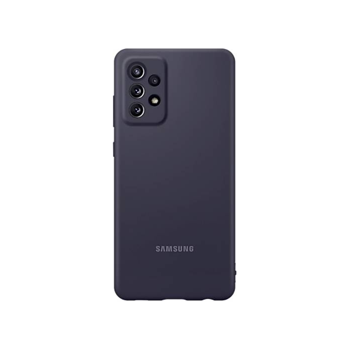 Silikónové puzdro Samsung na Samsung Galaxy A72 LTE A725/A72 5G A726 EF-PA725TBE Silicone Cover čierne