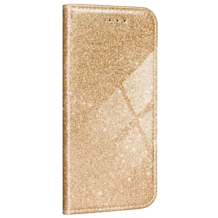 Diárové puzdro na Xiaomi Redmi Note 9T 5G Forcell SHINING Book zlaté