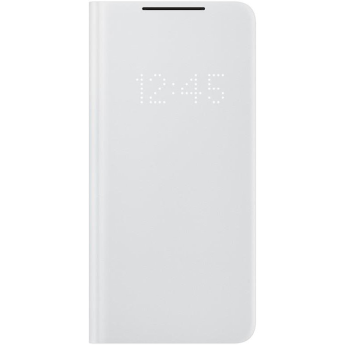 Diárové puzdro Samsung na Samsung Galaxy S21+ 5G G996 EF-NG996PJE LED View sivé