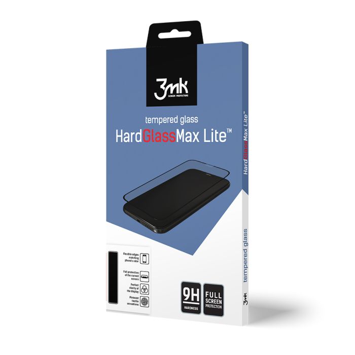 Tvrdené sklo na OnePlus 8T 3MK Max Lite čierne