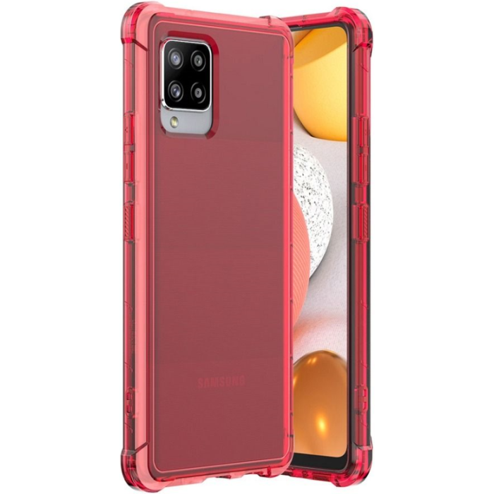 Silikónové puzdro na Samsung Galaxy A42 5G A426 ARAREE Match červené