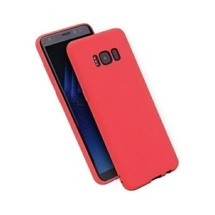 Silikónové puzdro Forcell Soft pre Samsung Galaxy A12 červené