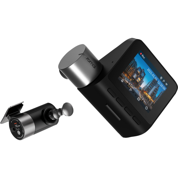 70mai Dash Cam Pro Plus+ + Rear Cam RC06 Set A500s-1, predná a zadná, čierna