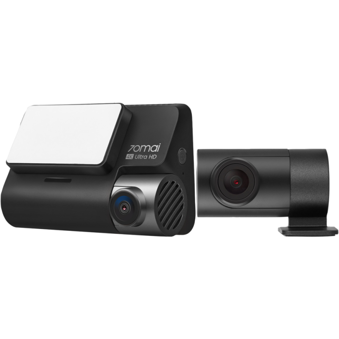 70mai Dash Cam 4K A800s + Rear Cam RC06 Set A800s-1, predná a zadná, čierna