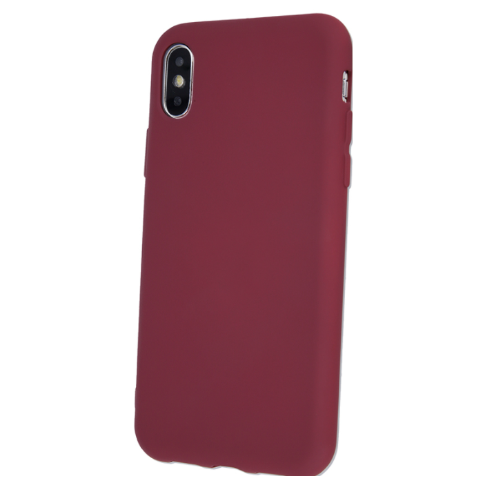 Silikónové puzdro na Xiaomi Redmi 9C bordové
