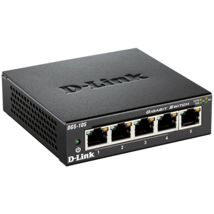 Switch D-Link DGS-105 5-port 10/100/1000 Switch