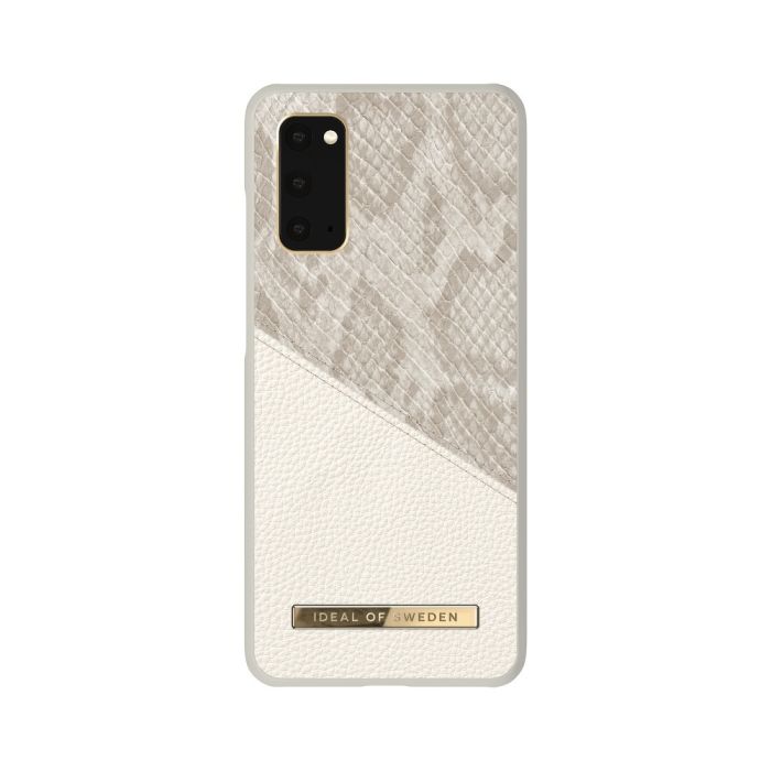 Plastové puzdro na Samsung Galaxy S20/S20 5G iDeal of Sweden Atelier Pearl Python