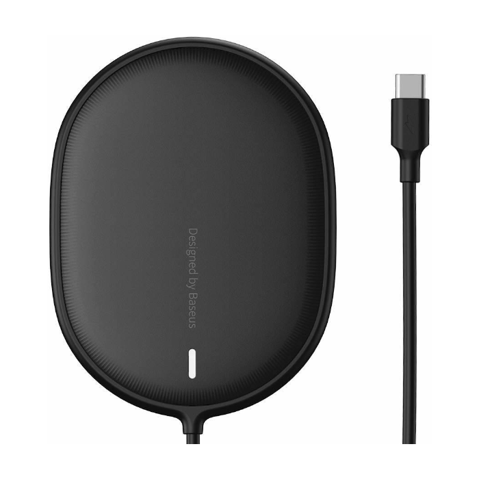 Bezdrôtová nabíjačka Baseus Light Magnetic WXQJ-01 15W na MagSafe Apple iPhone 12 séria čierna
