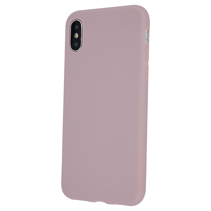 Silikónové puzdro na Apple iPhone 12/12 Pro Matt TPU ružové