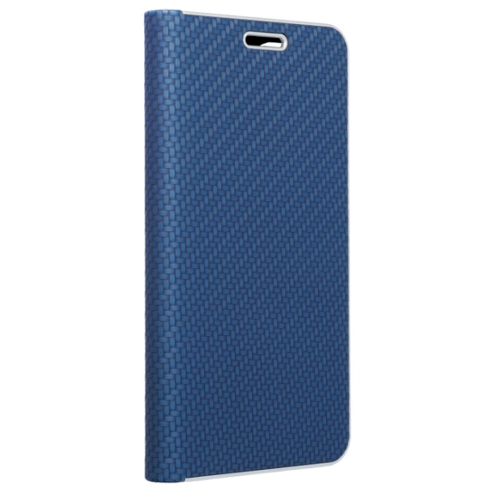Diárové puzdro na Xiaomi Redmi Note 10 Pro Forcell Luna Carbon modré