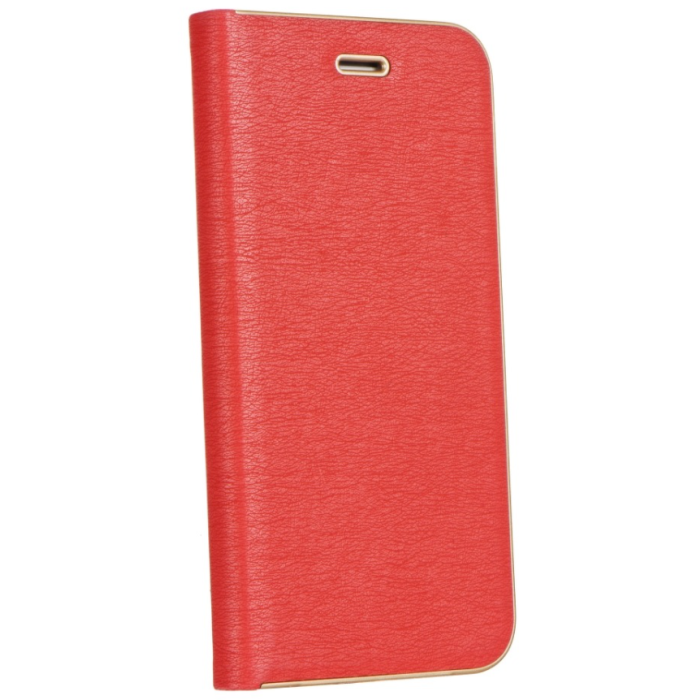 Diárové puzdro na Xiaomi Redmi Note 10 Pro Luna gold červené