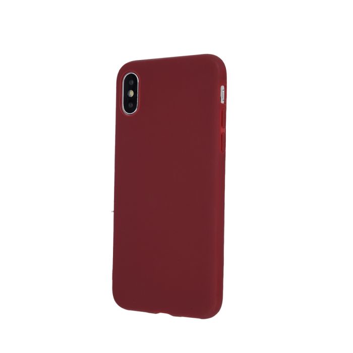 Silikónové puzdro na Xiaomi Mi 11 Lite/Mi 11 Lite 5G Matt TPU bordové