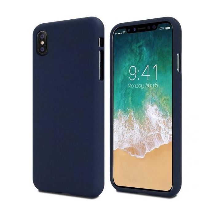 Silikónové puzdro na Samsung Galaxy A71 Mercury Soft modré