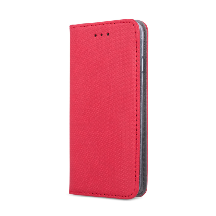 Diárové puzdro na Motorola Moto G9 Power Smart Book červené