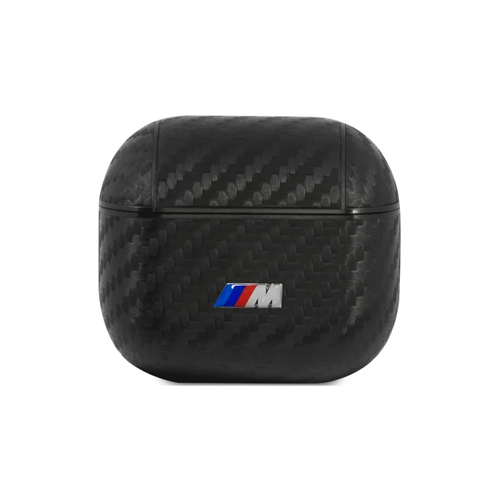 Plastové puzdro BMW na Apple AirPods 3 BMA3WMPUCA Carbon čierne