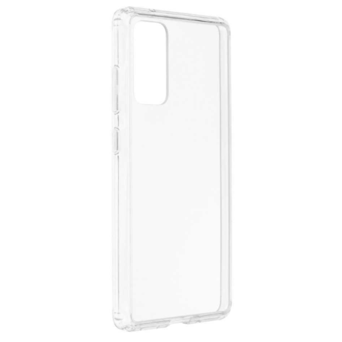Plastové puzdro na Samsung Galaxy S20 FE/S20 FE 5G Super Clear Hybrid transparent