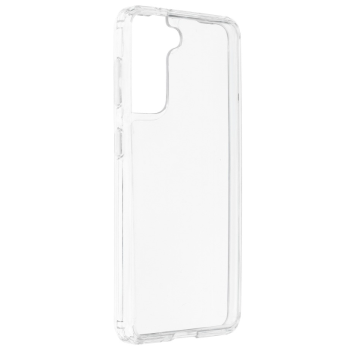 Plastové puzdro na Samsung Galaxy S21 5G Super Clear Hybrid transparent