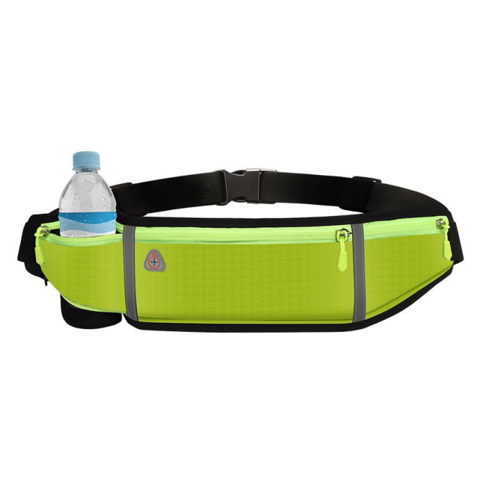 Puzdro na behanie Reflexné (kapsa,držiak na fľašu) - zelené
