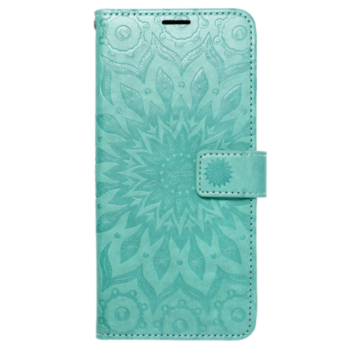 Diárové puzdro na Samasung Galaxy A52/A52 5G MEZZO mandala zelené