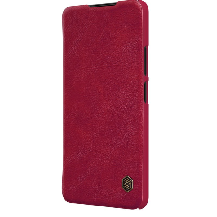Diárové puzdro na Xiaomi Poco F3 5G Nillkin Qin červené
