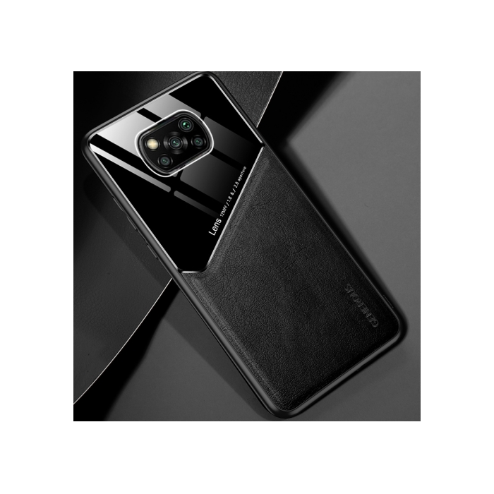 Silikónové puzdro na Xiaomi Poco X3 Metal Sheet čierne