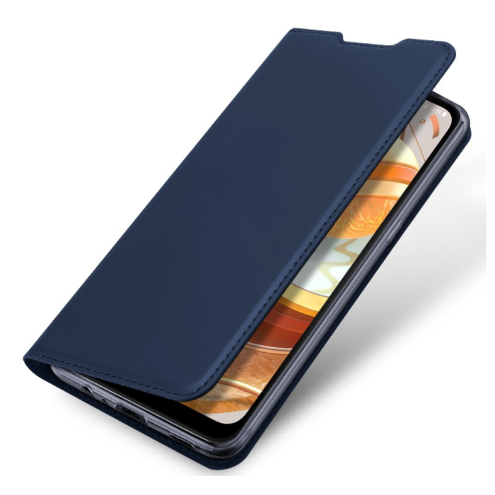 Diárové puzdro na Samsung Galaxy A42 5G Dux Ducis Skin X modré