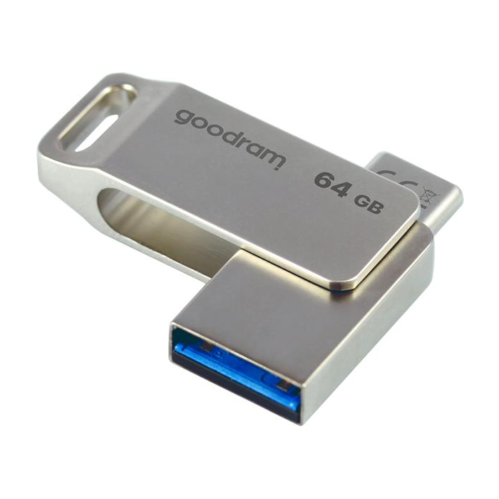 Goodram pendrive 64GB ODA3 USB 3.2 silver