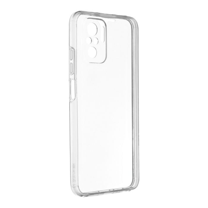 Silikónové puzdro na Xiaomi Redmi Note 10 360 Full Cover transparentné 