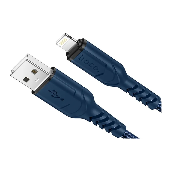 Kábel HOCO VICTORY X59, USB na Lightning 8-pin 2,4A , 1m, modré