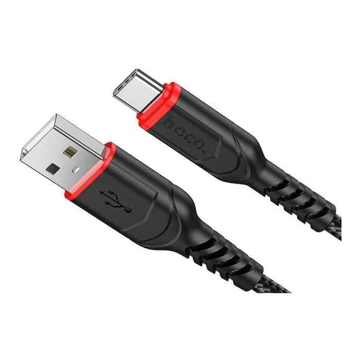 Kábel HOCO VICTORY X59, USB na USB-C 3A, 1m, čierny