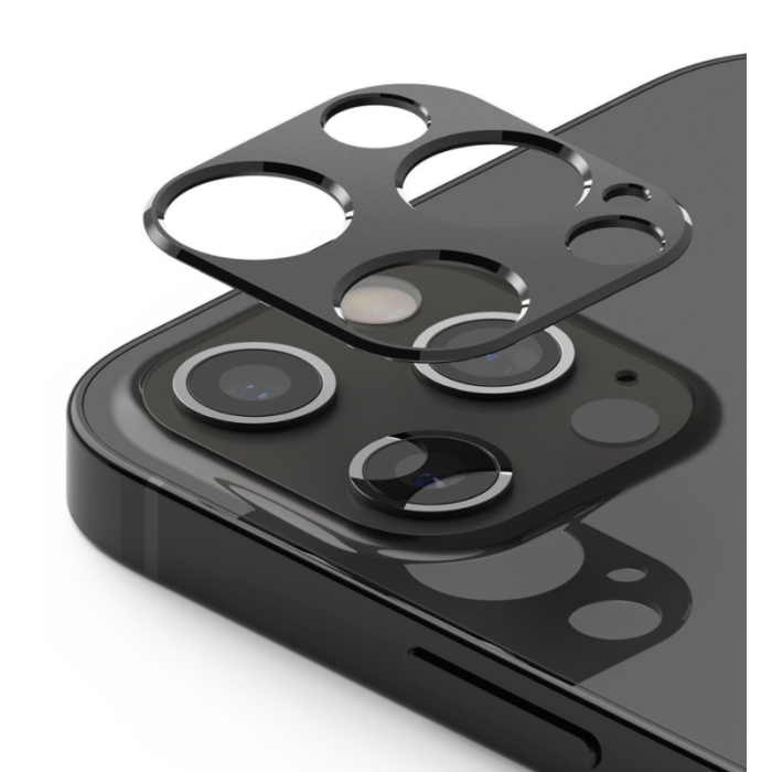 Ochranný kryt na fotoaparát na Apple iPhone 12 Pro Ringke šedý