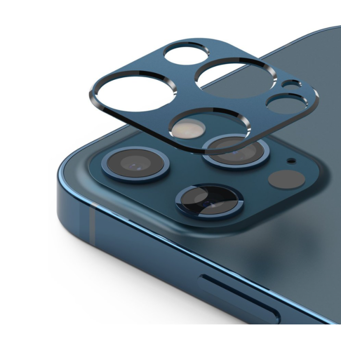 Ochranný kryt na fotoaparát na Apple iPhone 12 Pro Ringke modrý