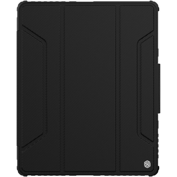 Diárové puzdro na Apple iPad 12.9 2020/2021/2022 Nillkin Bumper Pro Protective Stand čierne
