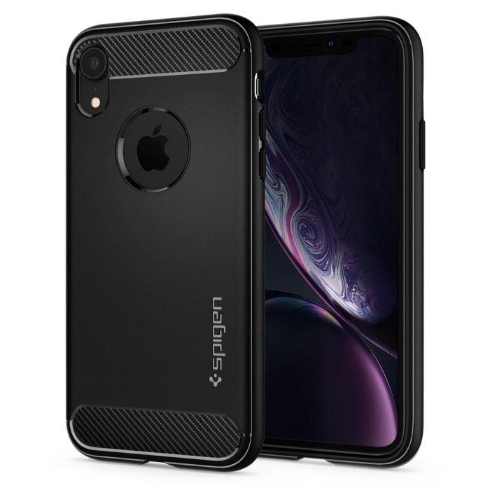 Odolné puzdro na Xiaomi Mi 11 Lite/Mi 11 Lite 5G Spigen Rugged Armor čierne