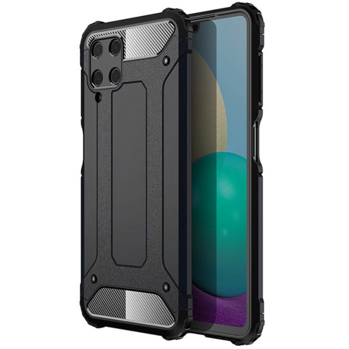 Odolné puzdro na Samsung Galaxy A22 5G Forcell Armor čierne