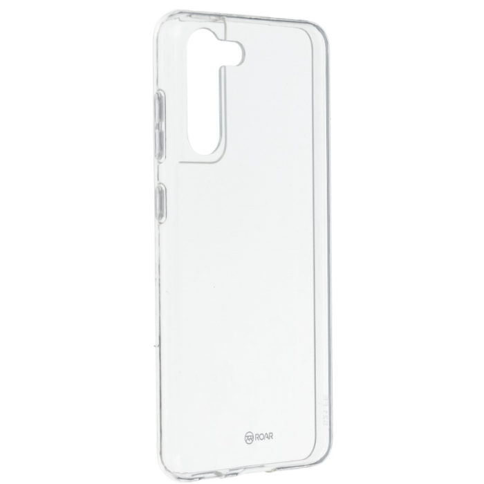 Silikónové puzdro na Samsung Galaxy S21 FE 5G G990 Jelly Roar transparentné
