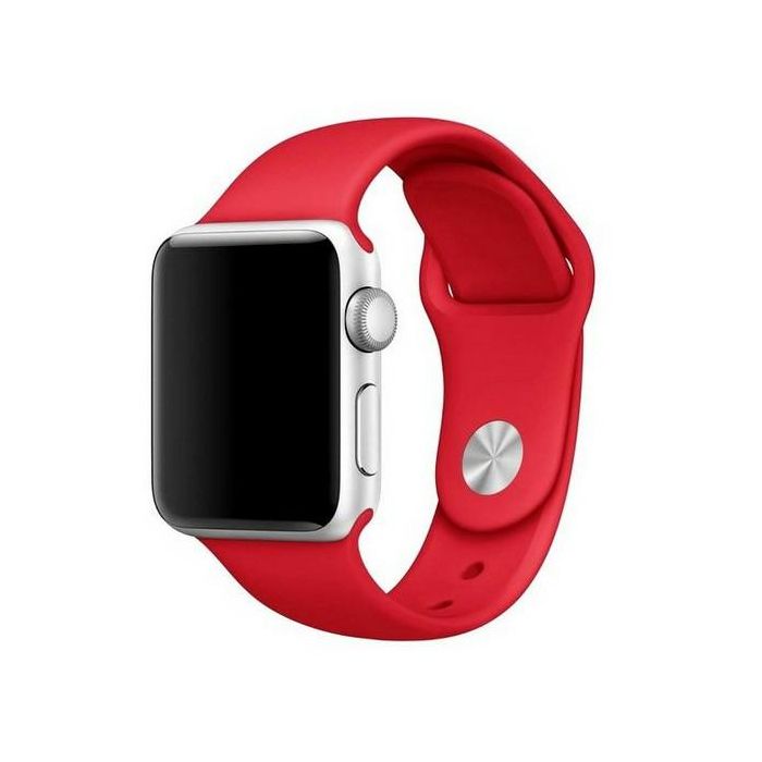 Náhradný remienok na Apple Watch 38 - 40 mm Mercury červený