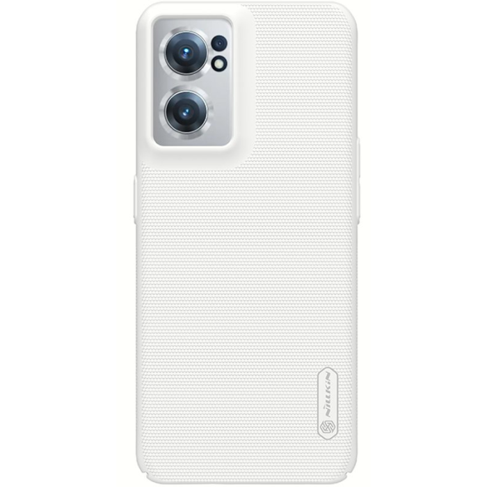 Plastové puzdro na Samsung Galaxy A22 4G Nillkin Super Frosted biele