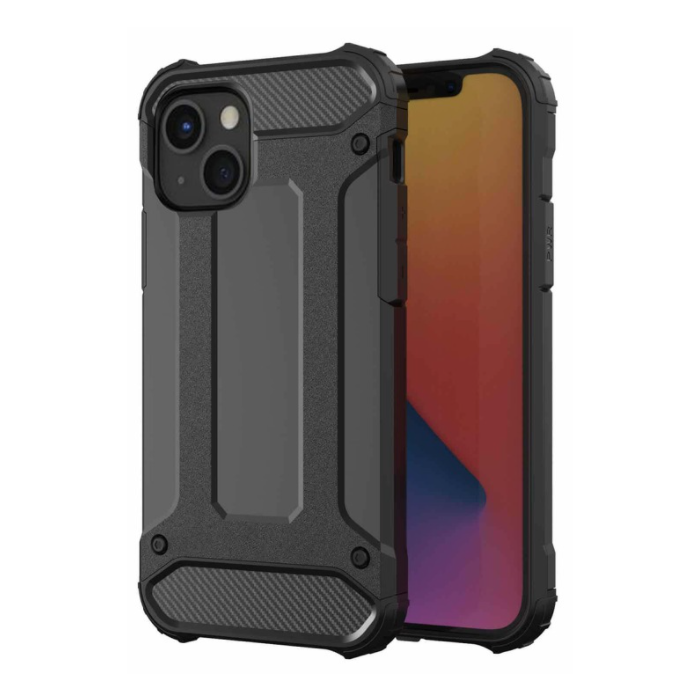 Odolné puzdro na Apple iPhone 13 Forcell Armor čierne