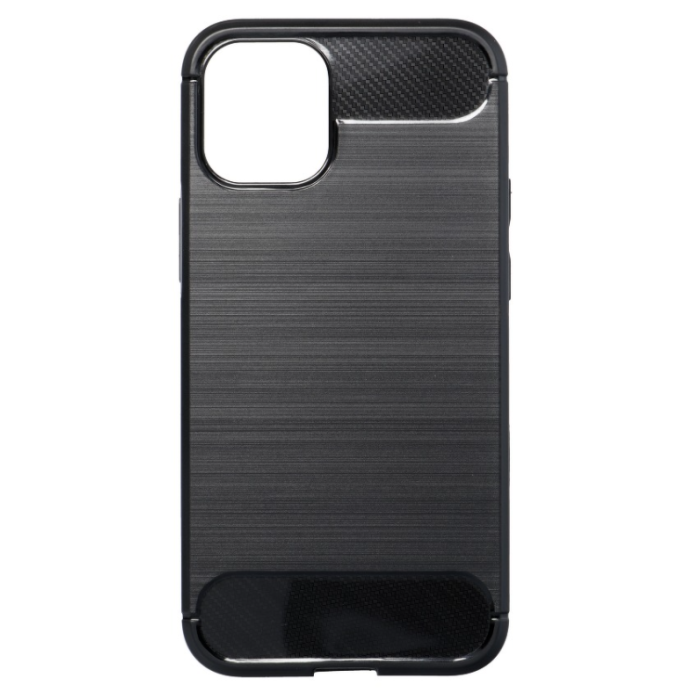 Silikónové puzdro na Apple iPhone 13 Pro Max Forcell Carbon čierne